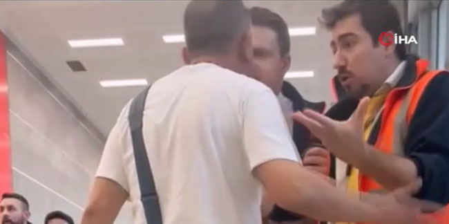 Havalimanı'nda yolcu ile görevli arasında tartışma: "Hepinizi işten attıracağım!"