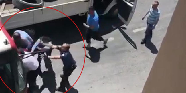 İzmir'de yol kavgasında otobüs şoförünü dövdüler