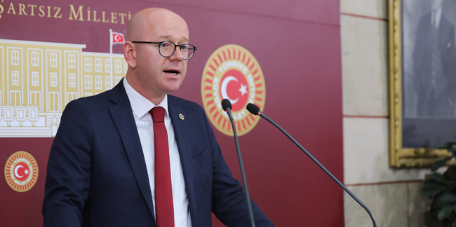 CHP Milletvekili Serkan SARI 'Üretici Zarar Ediyor'