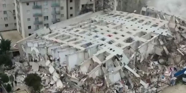 Hatay'da zenginlerin oturduğu rezidans komple çöktü! Hepsi yeni binalar! 800 kişi enkaz altında