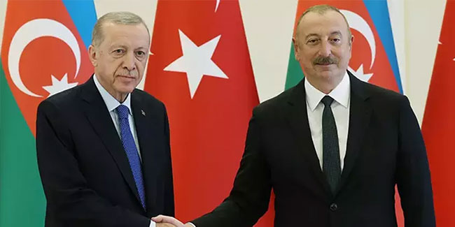 Aliyev'in daveti üzerine Erdoğan Nahçıvan'a gitti