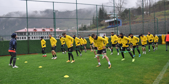 Hekimoğlu Trabzon FK'da Sarıyer maçı hazırlıkları devam ediyor