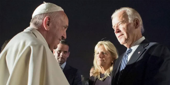 ABD Başkanı Joe Biden, Papa ile buluşacak