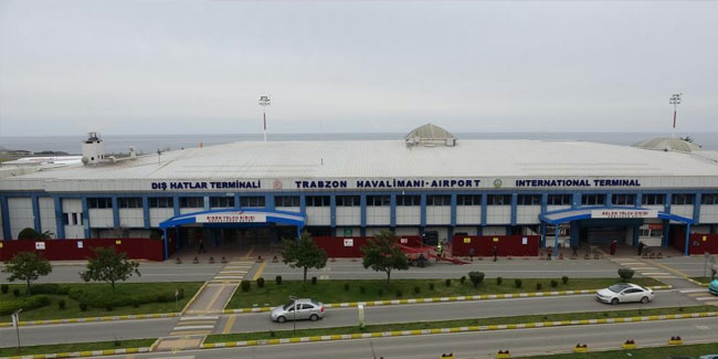 Trabzon Havalimanı’nda yolcu köprüsü çalışmaları sürüyor