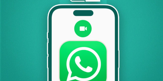 iPhone'da WhatsApp video görüşmesinde ekran nasıl paylaşılır