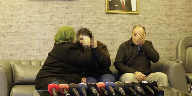HDP önündeki ailelerden biri daha çocuğuna kavuştu