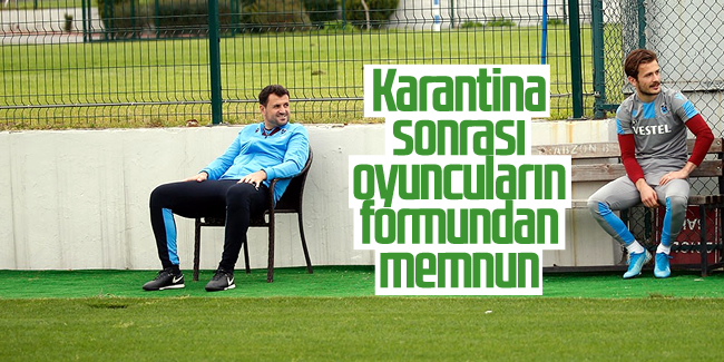 Trabzonspor'da yeni antrenman programı 
