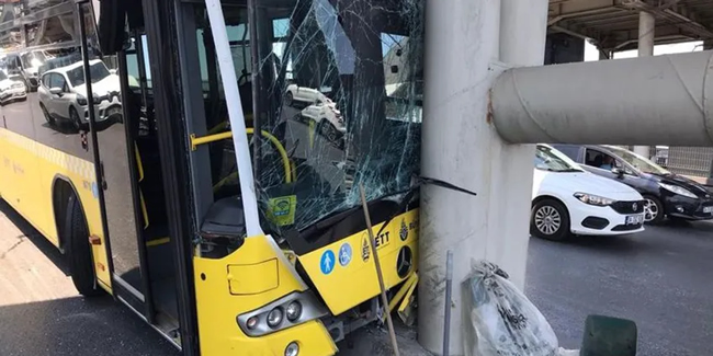 Beylikdüzü'nde İETT otobüsü kazası: 19 yaralı