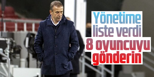 Trabzonspor'da 8 isimle yollar ayrılıyor