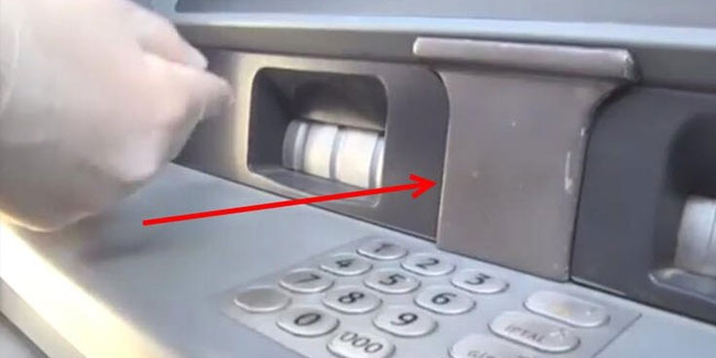 Eğer ATM'de bunu görürseniz sakın şifrenizi girmeyin!