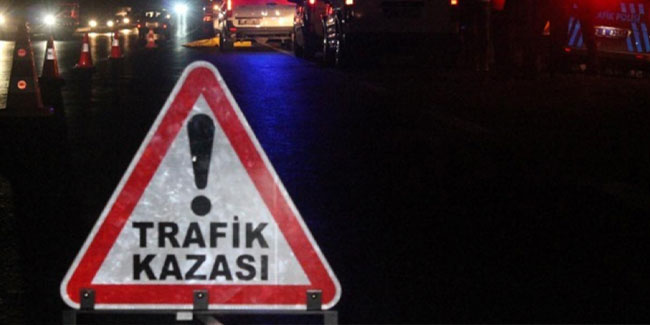 Rize'de trafik kazası 2 yaralı