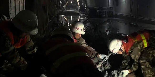 Çin'de tünel çöktü: 4 ölü
