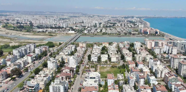 Nisan ayında Antalya'da yabancılara bin 24 konut satıldı