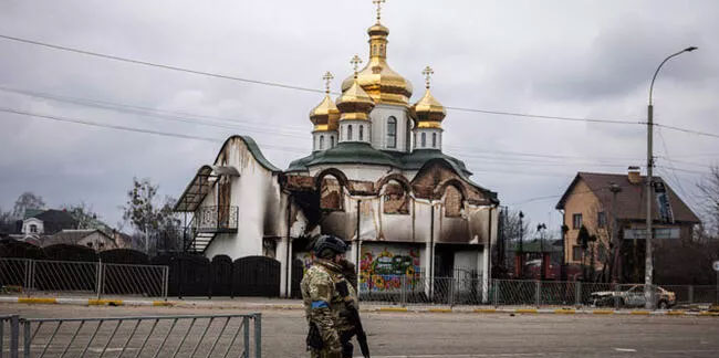 Rusya Kiev’de yerleşim alanlarını vurdu: 1 ölü