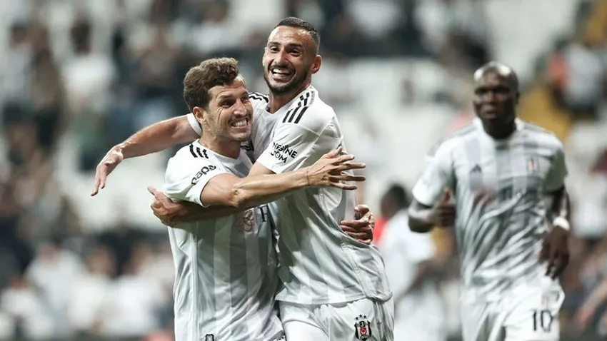 Beşiktaş sezonu galibiyetle açtı, tur kapısını araladı