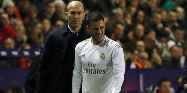 Real Madrid'e Hazard'dan kötü haber: 2-3 ay yok