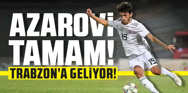 Trabzonspor ikinci transferini yaptı! Azarovi tamam!
