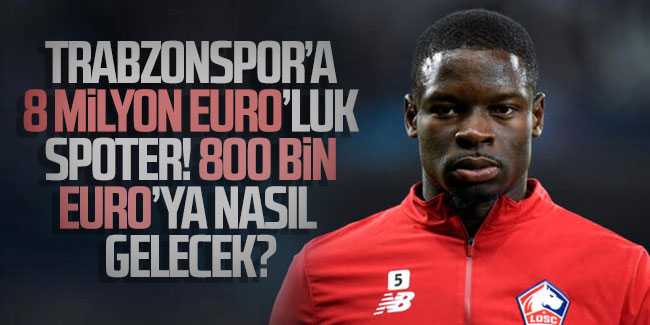 Trabzonspor’a 8 milyon euro’luk stoper! 800 bin euro’ya nasıl gelecek?