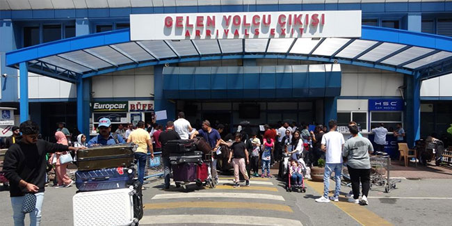 Trabzon Havalimanı tarihinin en yoğun günlerini yaşıyor