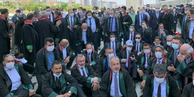 Ankara'da baro başkanları için izin çıktı