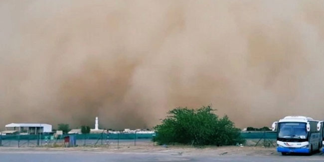 Arjantin’i dev kum fırtınası vurdu