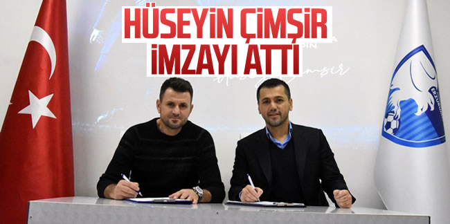 Hüseyin Çimşir imzayı attı, Trabzonspor'un yıldızı tebrik etti