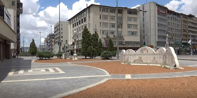 Gaziantep'te caddeler boş kaldı
