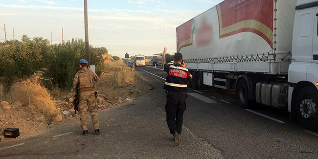 Şanlıurfa’da jandarma otobüsü kaza yaptı: 16 asker yaralı
