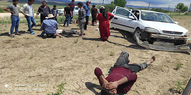 Eskişehir'de trafik kazası, 2’si ağır 4 kişi yaralandı
