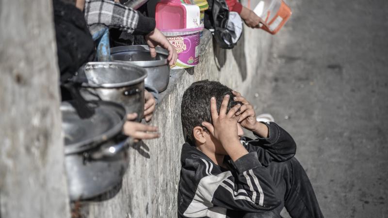 Gazze'de 7 çocuk daha "açlıktan" öldü