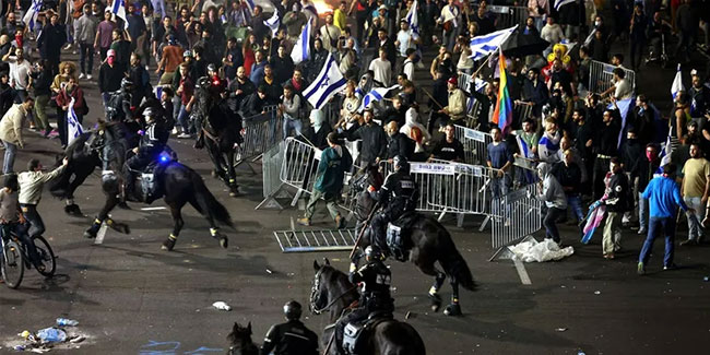 Netanyahu'ya tepkiler artıyor: Üniversiteler greve gitti