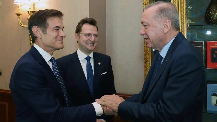 Cumhurbaşkanı Erdoğan Prof. Dr. Mehmet Öz ile görüştü