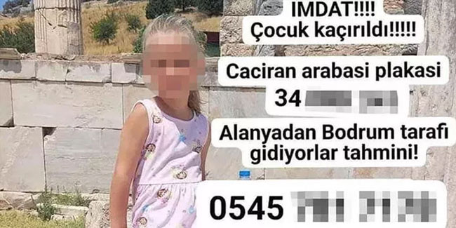 Antalya'da 'Kızım kaçırıldı' diyen anneden şok plan!