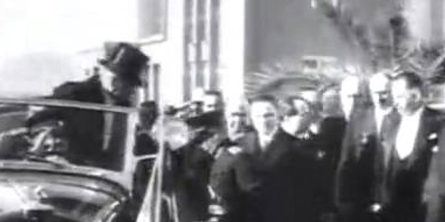Atatürk'ün 29 Ekim kutlamalarındaki görüntüleri