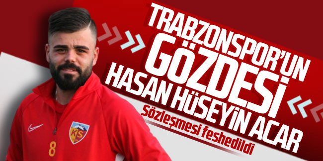 Trabzonspor'un gözdesi Hasan Hüseyin Acar