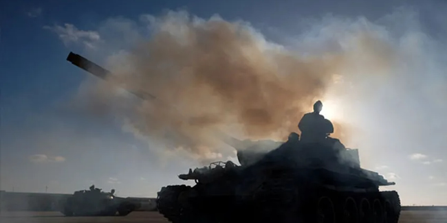 Libya ordusu Hafter milislerine ait 3 askeri aracı imha etti