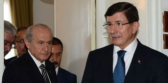 Ahmet Davutoğlu'ndan Bahçeli'ye: Size kötü bir haberim var