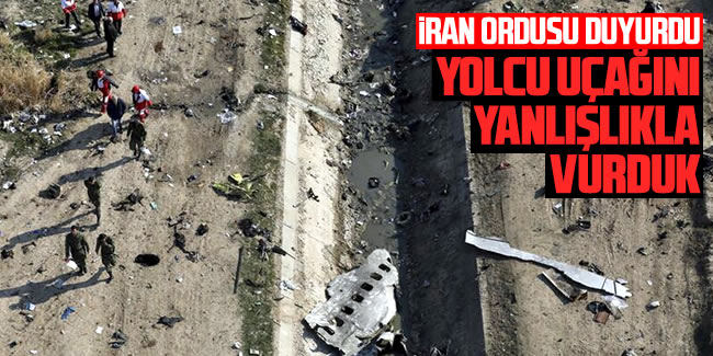 İran: 'Ukrayna yolcu uçağını yanlışlıkla vurarak düşürdük'