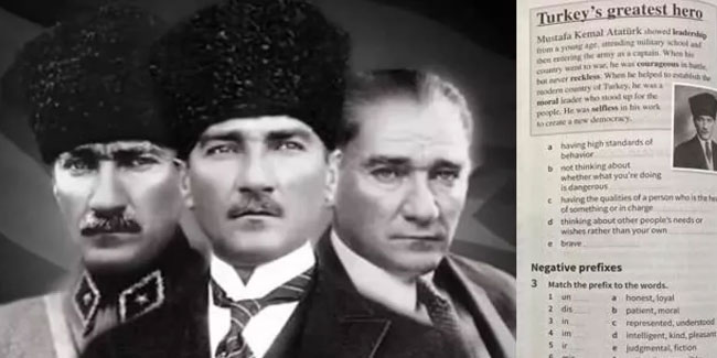 Atatürk'le ilgili skandal talimata Türkiye'den tepki