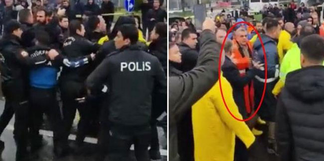 Selin vurduğu Şanlıurfa'da belediye başkanına protesto!