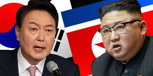 Kavgalı kardeşler yine atıştı: Güney Kore, K. Kore'yi düşman ilan etti