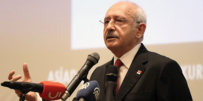 Kılıçdaroğlu: Türkiye'nin borçlanması değil, üretmesi lazım