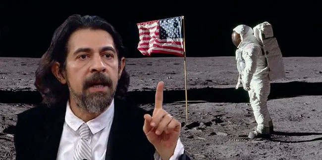 Okan Bayülgen ABD'nin Ay'a gitmediğini iddia etti