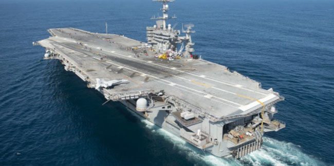 Amerikan savaş gemileri Akdeniz'de kalacak!