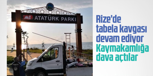 Fındıklı'da CHP'li belediyenin park kavgası