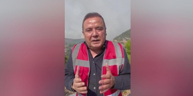 Antalya Belediye Başkanı Böcek yetkililere yalvardı: İnsanlar yanıyor