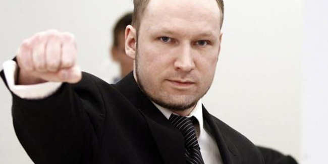 Norveç'te çoğu çocuk 77 kişiyi öldürmüştü... Breivik, şartlı tahliye peşinde