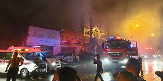 Karaoke barda yangın faciaya yol açtı. 12 ölü