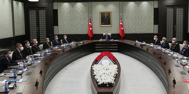 MGK Cumhurbaşkanı Erdoğan başkanlığında yarın toplanacak