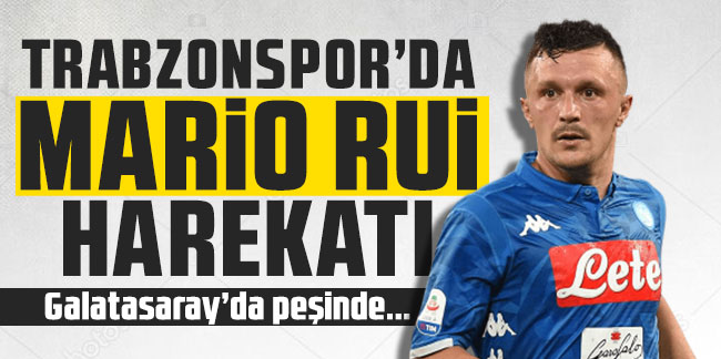 Trabzonspor'da Mario Rui harekatı